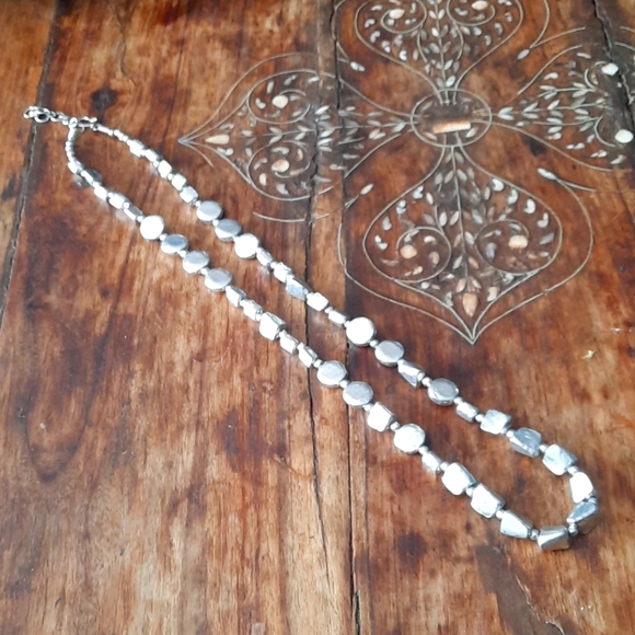 VINTAGE GERMAN SILVER NECKLACE - Picture 1 of 7